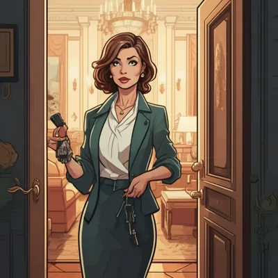 Illustration madame - Image 1