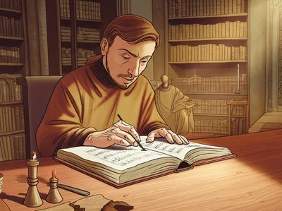 Illustration sacrist - Image 1