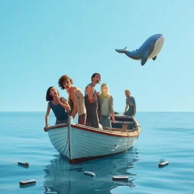 Illustration harpoons - Image 1