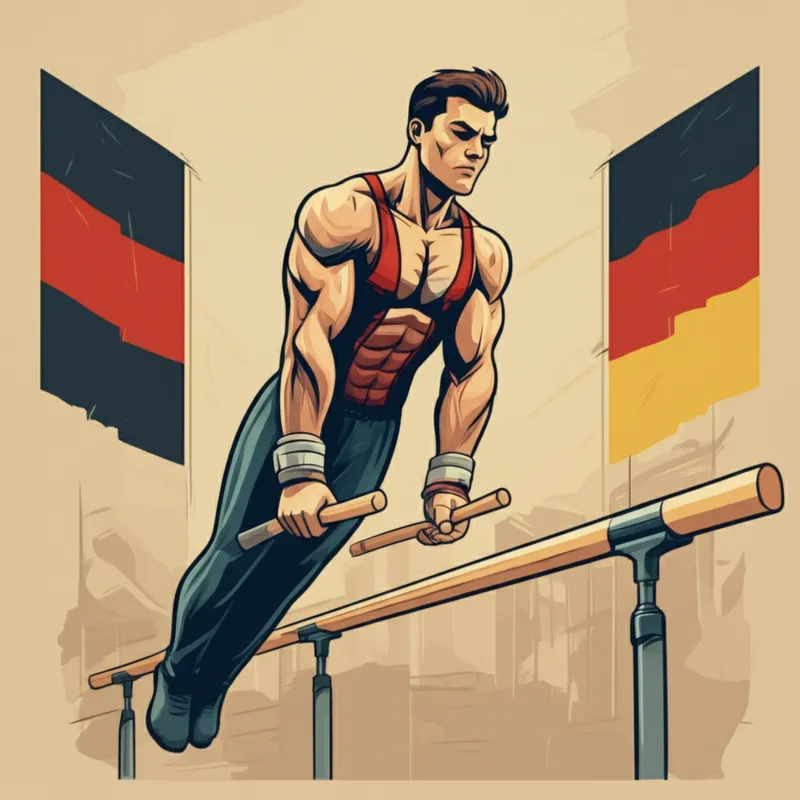 Visuelle Illustration von turner: Turner, Kunstturner - Bild 1