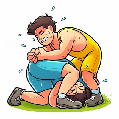 Illustration tussles