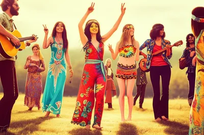 Illustration hippie - Image 1