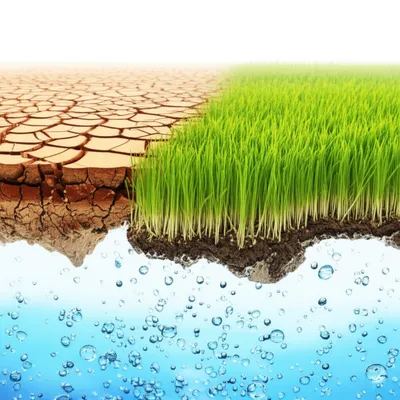 Illustration hydrated