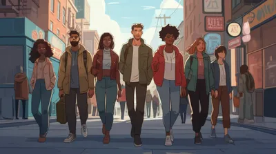 Illustration streetwise - Image 1