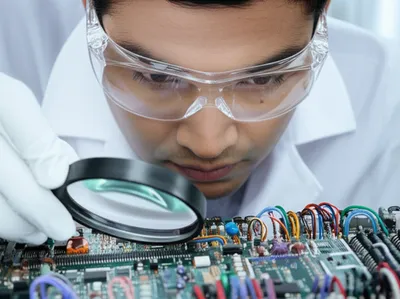 Illustration inspecting