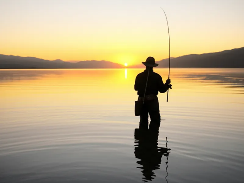 "{fisherman}" 단어의 시각적 그림 - 어부