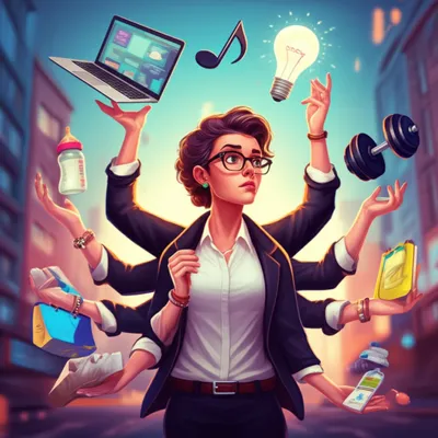 Illustration juggles - Image 1