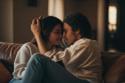 Illustration canoodling