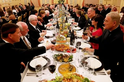 Illustration banquet