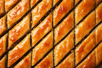 Illustration baklava