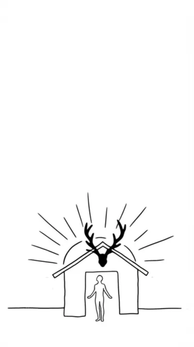 Illustration horned - Image 1