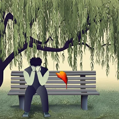 Illustration sorrowed