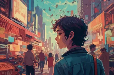 Illustration glances - Image 1