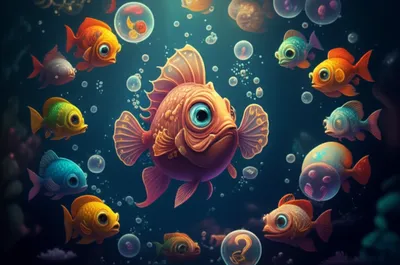 Illustration fishes - Image 1