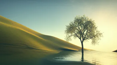 Illustration peaceful - Image 1