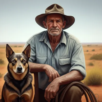 Illustration bushman - Image 1