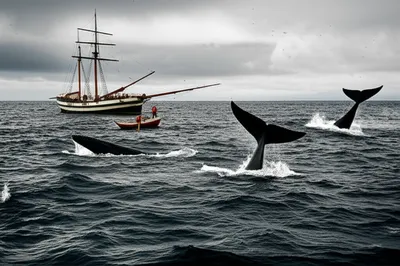 Illustration whaling - Image 1