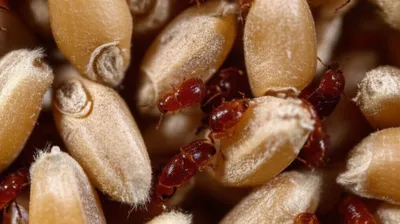 Illustration grain beetle - Image 1