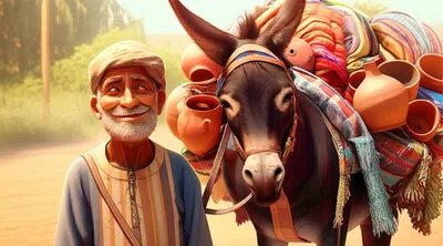 Illustration peddler