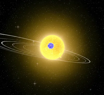 Illustration orbiting