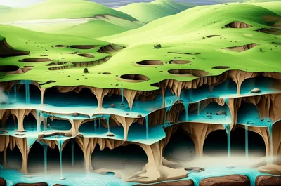 Illustration karst - Image 1