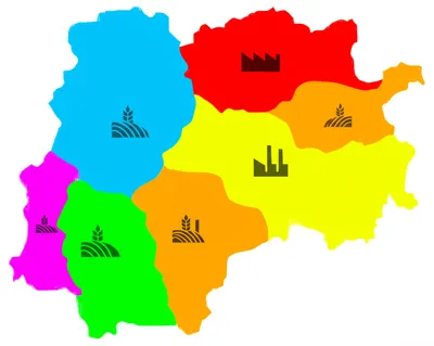 Illustration provinces