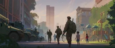 Illustration demilitarize - Image 1