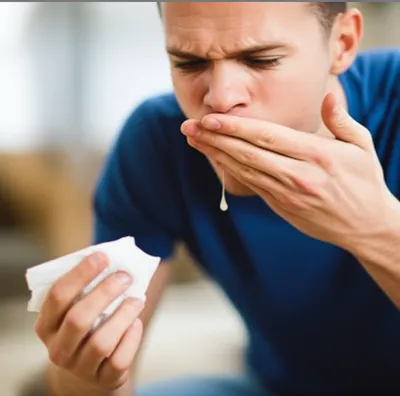 Illustration expectorated