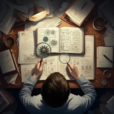 Illustration logician - Image 1