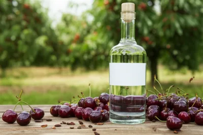 Illustration kirschwasser