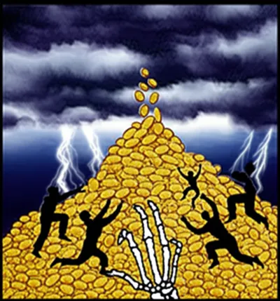 Illustration avarice