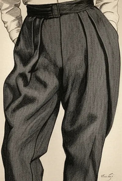 Illustration pantaloons - Image 1