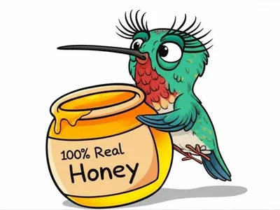 Illustration hummer - Image 1