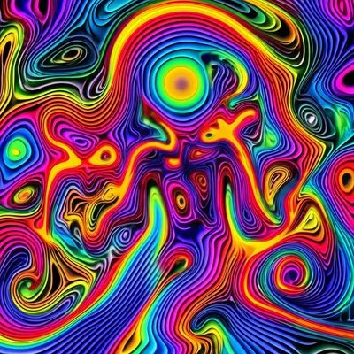 Illustration psychedelic