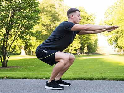 Illustration squat - Image 1