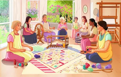 Illustration distaffs - Image 1