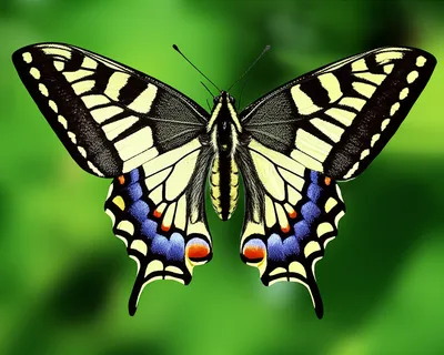 Illustration swallowtail - Image 1