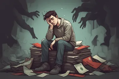 Illustration deadbeat - Image 1