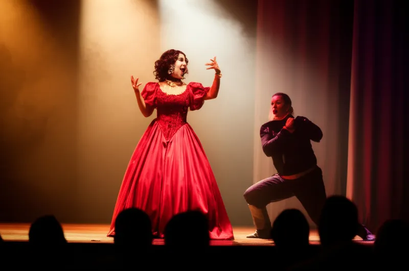 Illustration visuelle du mot « show » - Spectacle, représentation