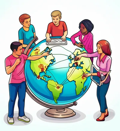 Illustration dealing - Image 1