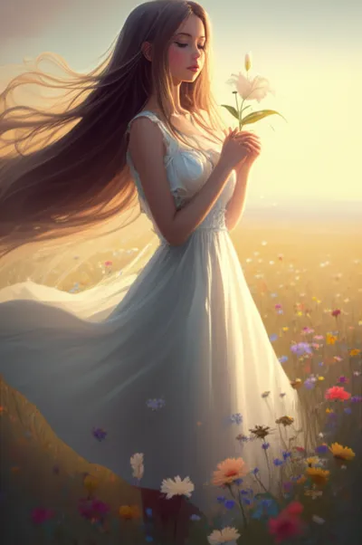 Illustration maiden - Image 1