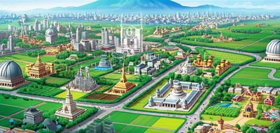 Illustration civilizations