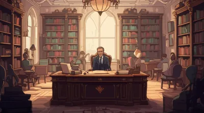 Illustration chancellery - Image 1