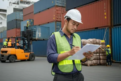 Illustration stevedores