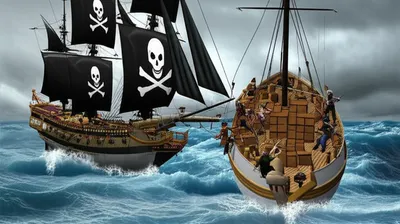 Illustration pirates - Image 1