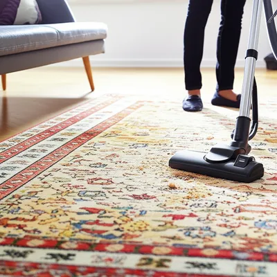 Illustration hoovered