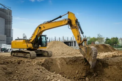 Illustration backhoe - Image 1