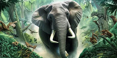 Illustration rampaged