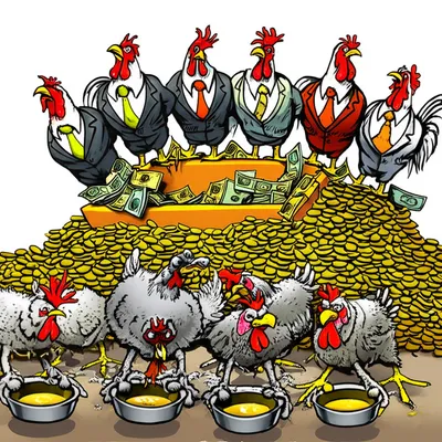 Illustration roosters - Image 1