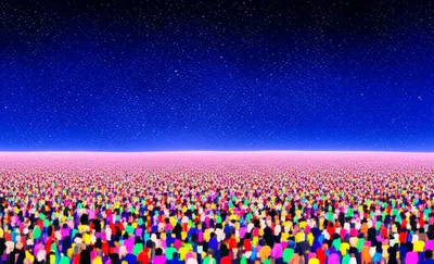 Illustration multitudes